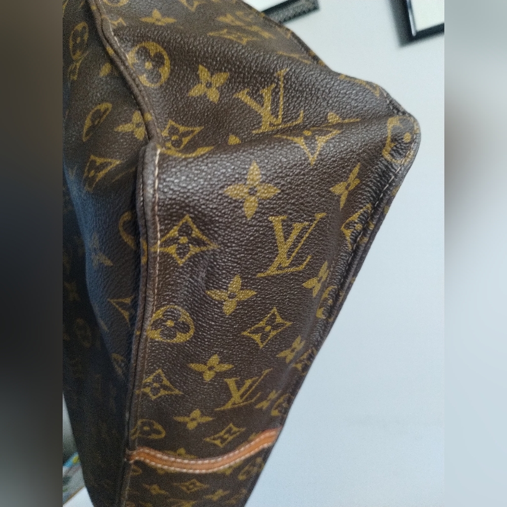 Louis Vuitton Brown Monogram Tote Bag - Picture 3 of 16